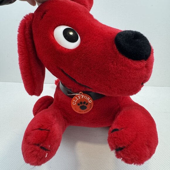Vintage Clifford The Big Red Dog Plush 1990 Norman Bridwell Dakin 13" Soft Toy - Picture 14 of 16